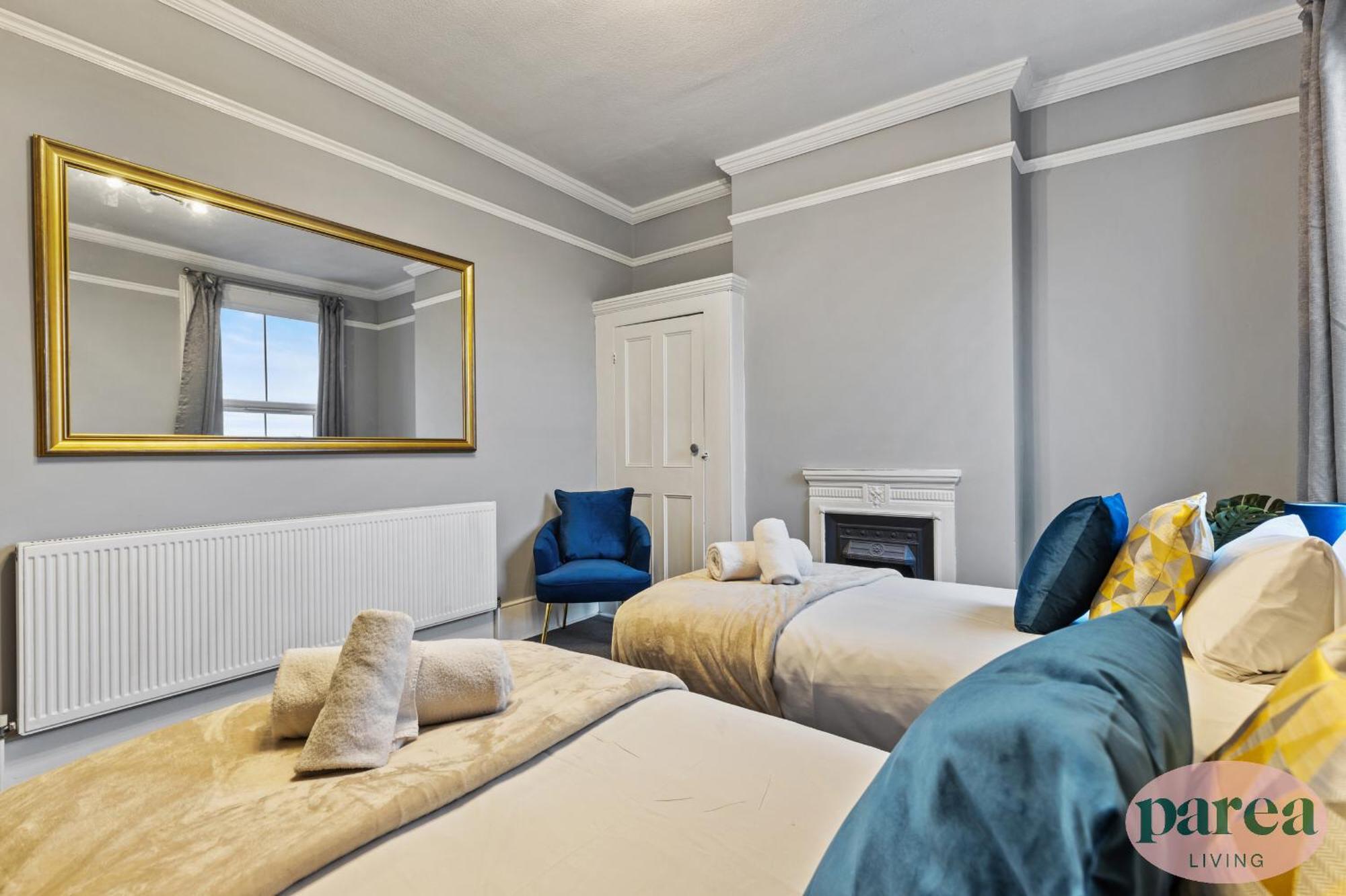 Parea Living - Leytonstone, 2-bedroom Serviced Apartment, Free Parking, Remote Working Apartament *