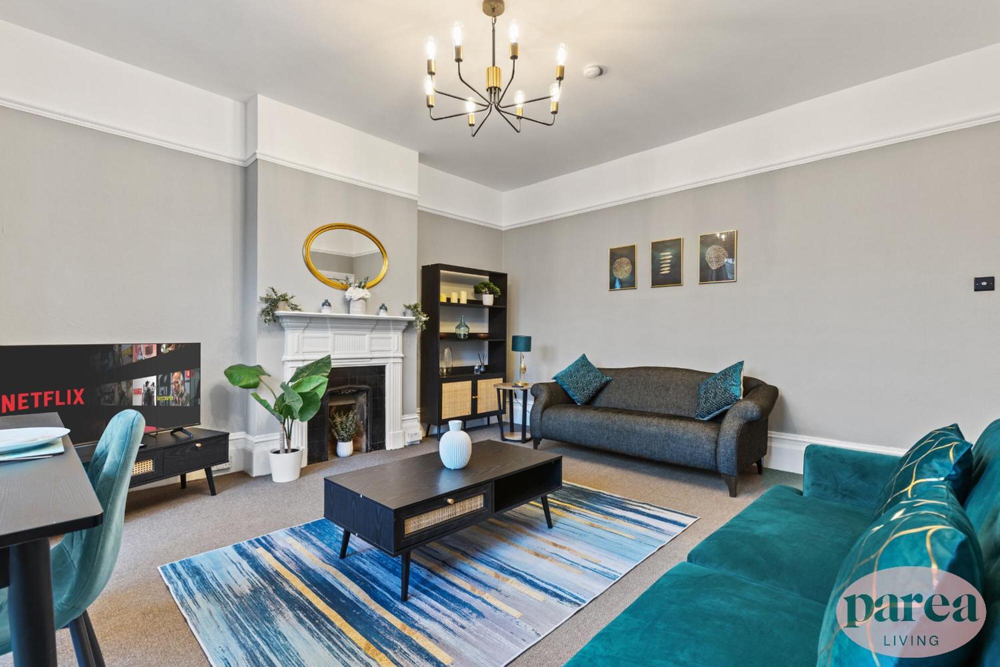 Parea Living - Leytonstone, 2-bedroom Serviced Apartment, Free Parking, Remote Working Apartament *